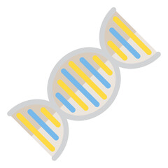 Obraz premium Dna flat style icon