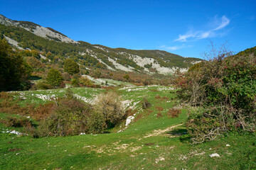 Santa Serena mountain plateau , Monti Lepini Natural Regional Park, Italy