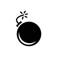 bomb icon design vector template