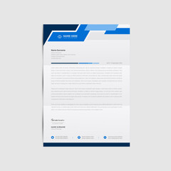 Professional creative letterhead template design
