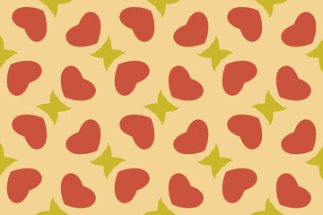 Geometric seamless textile pattern 3d illustrated
