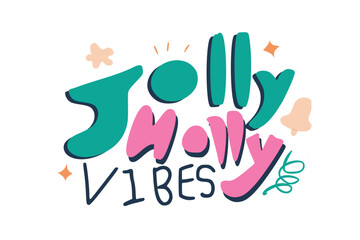 Cute christmas text. lettering vector illustrations isolated on white background. winter quote ,Cartoon suitable for, print, sublimation, shirt, postcard, printable, stationery ,kids