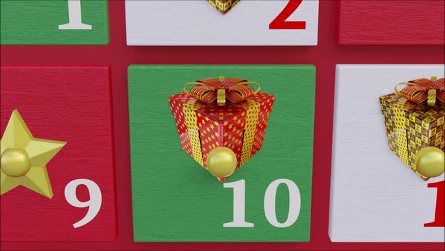 Adventskalender T&uuml;r Nr. 10