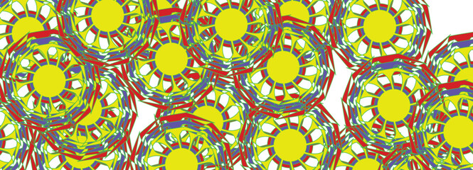 Colorful geometric background. color shapes composition. Cool background design for posters.banner, greeting card .Vector illustration