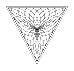 guilloche triangle 1