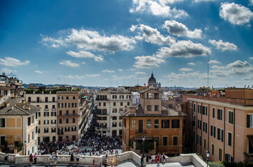 Fototapeta premium view of the old town