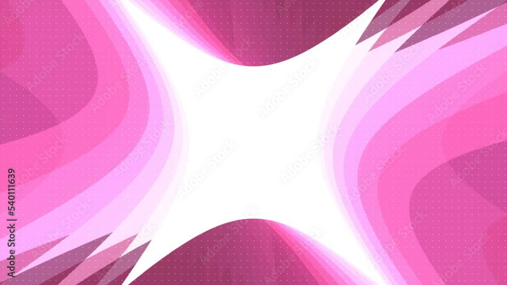 Poster colorful elegant background with curved shapes. 3d rendering loop animation 4k