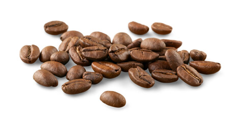 Natural coffee beans