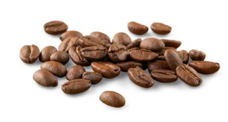 Natural coffee beans