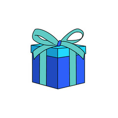 gift box isolated on white