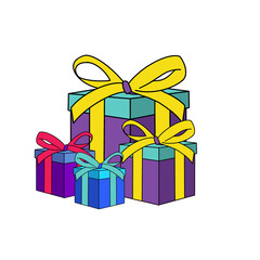 gift box illustration
