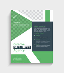 Business Flyer design template and poster design 