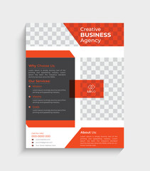 Business Flyer design template and poster design 