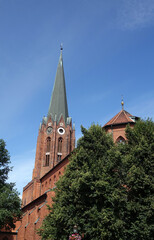 Fototapeta na wymiar Kirche in Buxtehude