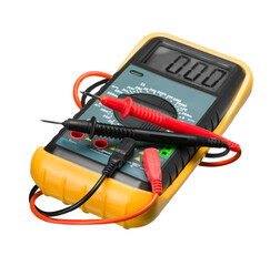 Industrial remote pump controller isolated on white