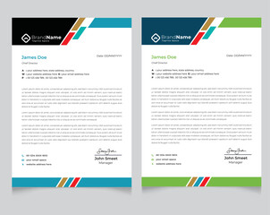 Creative letterhead Design 