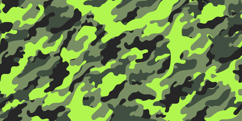 vector camouflage pattern for clothing design. Trendy camouflage military pattern	