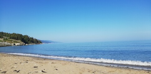 beach and sea