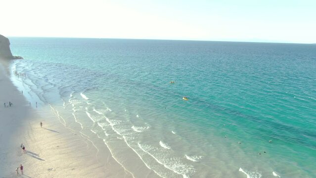 Aerial View Baja California South, Mexico, Tecolote Beach