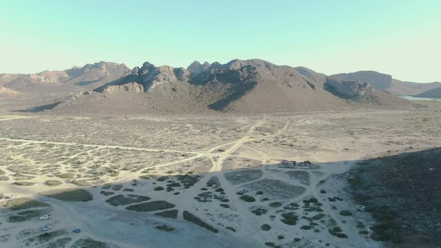 Aerial View Baja California South, Mexico, Tecolote Beach
