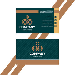 Classic Business Card Design Template 
