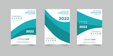 Corporate annual report Leaflet Brochure Flyer template design, book cover layout design, abstract business presentation template, a4 size.