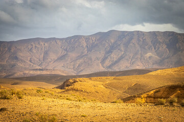 canyon near midelt, atlas mountains, morocco, north africa