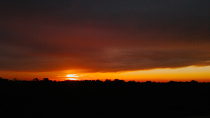Fototapeta na wymiar Sunset Sonnenuntergang