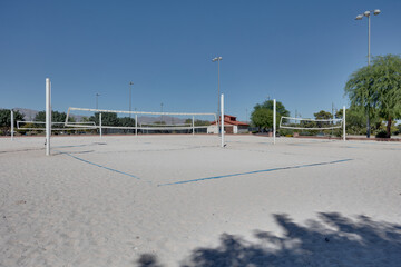 Fototapeta na wymiar Craig Ranch Park - Volleyball