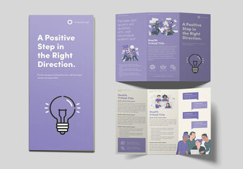 Counseling And Therapy Brochure Template