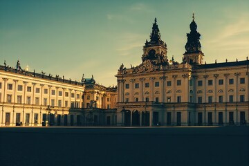 Fototapeta premium royal palace country