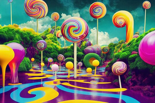 Candy land backgrounds candy land birthday backdrops decorations ca   MUJKA CLIPARTS