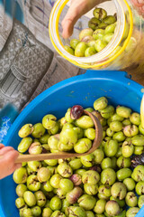 delicious Spanish olives