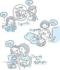 医療従事者（薬剤師・臨床検査技師・作業療法士）