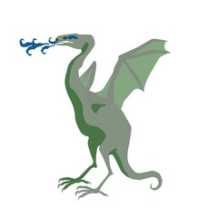 green dragon cartoon