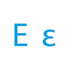 Greek Alphabet design vector illustration.