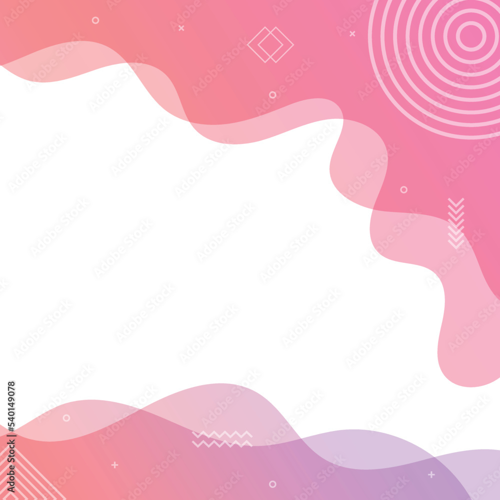 Wall mural abstract background with dynamic effect. motion vector illustration. trendy gradients and geometric 