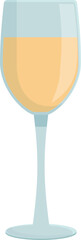 White wine glass icon cartoon vector. Cellar winery. Store bar