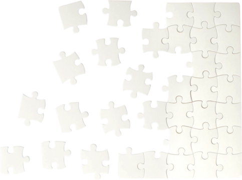 Puzzle connect puzzles isolated connection connect the dots teamwork