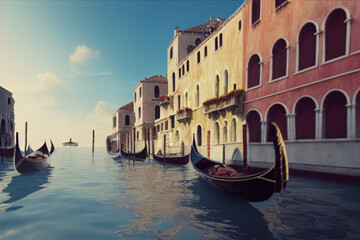 Obraz na płótnie Canvas gondola in Venice
