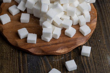 Refined white beet sugar, cubes