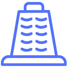 Obraz premium cheese grater grater line icon