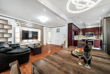 Luxury renovated furnished apartment in Montreal with finished basement, backyard, loundry,...