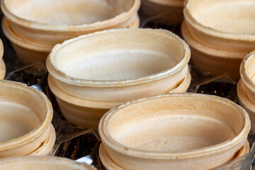 waffle empty cups for other food