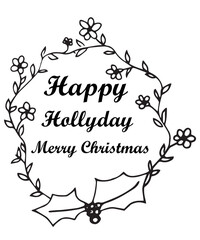 Happy Holiday merry Christmas love