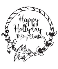 illustration of halloween background