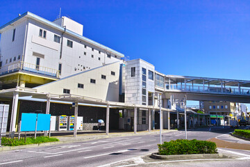 神奈川県藤沢市の辻堂駅南口の風景
