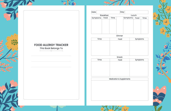 Food Allergy Tracker KDP INTERIOR