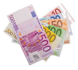 Euro Bills - obrazy, fototapety, plakaty