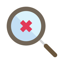 Obraz premium Search flat style icon